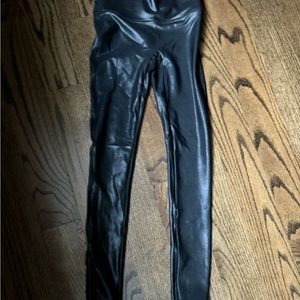 SPANX faux leather leggings